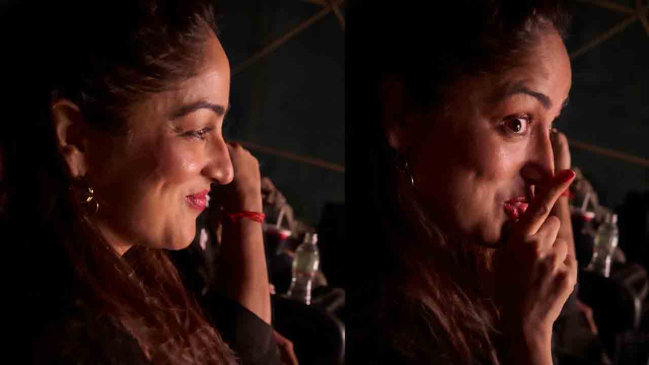 Yami Gautam | భర్త సినిమాను ప్రేక్షకుల మధ్య చూసిన యామీ గౌతమ్.. తన సీన్ రాగానే సిగ్గుతో ముఖం దాచుకున్న నటి!