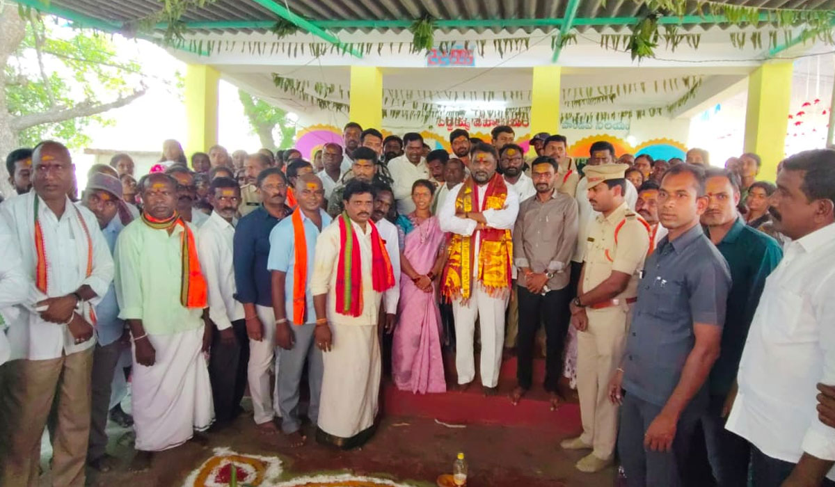 Minister Laxman Kumar | కొత్తూరులో పెద్దమ్మ తల్లి పట్నాలు.. హాజరైన మంత్రి లక్ష్మణ్ కుమార్