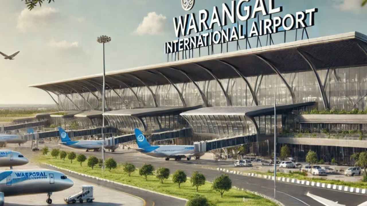 ఎయిర్‌పోర్టు స్థలంలో అక్రమ తవ్వకాలు