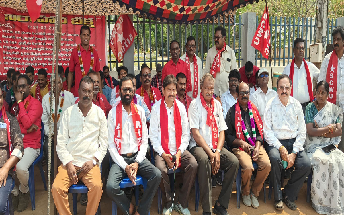 'సింగరేణి యంత్రాలు, కార్మికులతో మాత్ర‌మే బొగ్గు తవ్వకం చేప‌ట్టాలి'