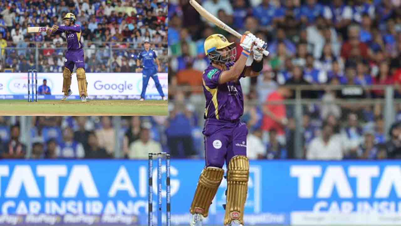MI vs KKR | వాంఖడేలో దంచేసిన రహానే, రఘువంశీ.. రికార్డు లక్ష్యాన్ని ముంబై ఛేదించేనా..!