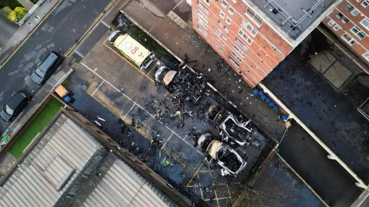 Jewish Community: లండ‌న్‌లో యూద వ‌ర్గం టార్గెట్‌.. 4 అంబులెన్స్‌ల‌కు నిప్పు