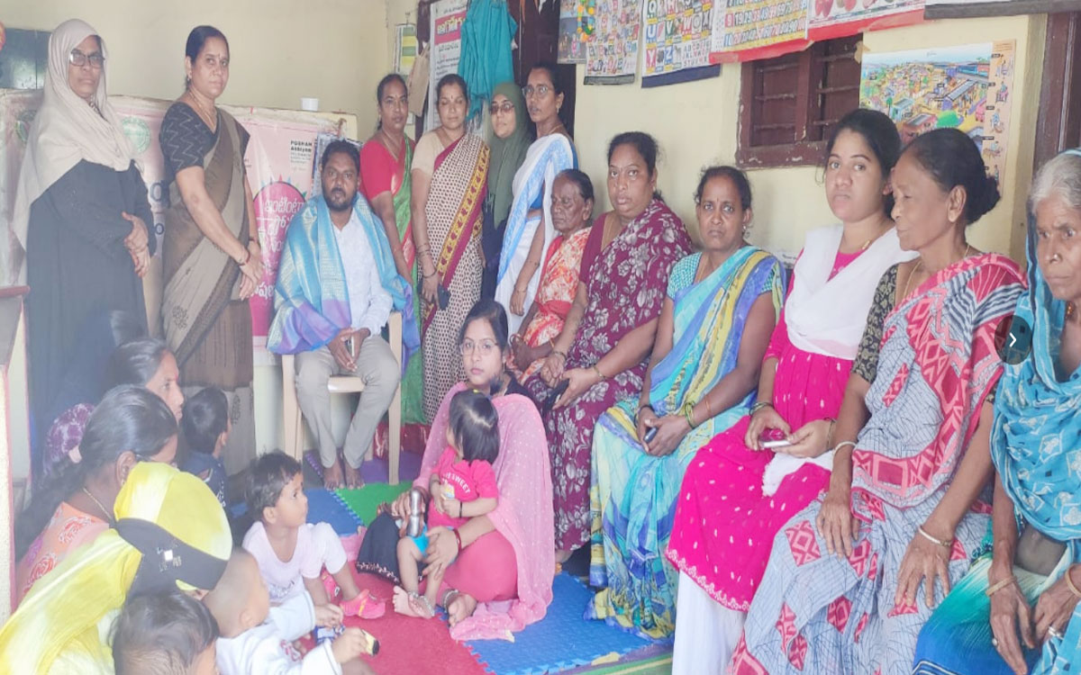 చిన్నారుల‌కు పౌష్టికాహారం అందించాలి : న‌ల్ల‌గొండ డిప్యూటీ మేయర్ ఆశ్రఫ్ అలీ