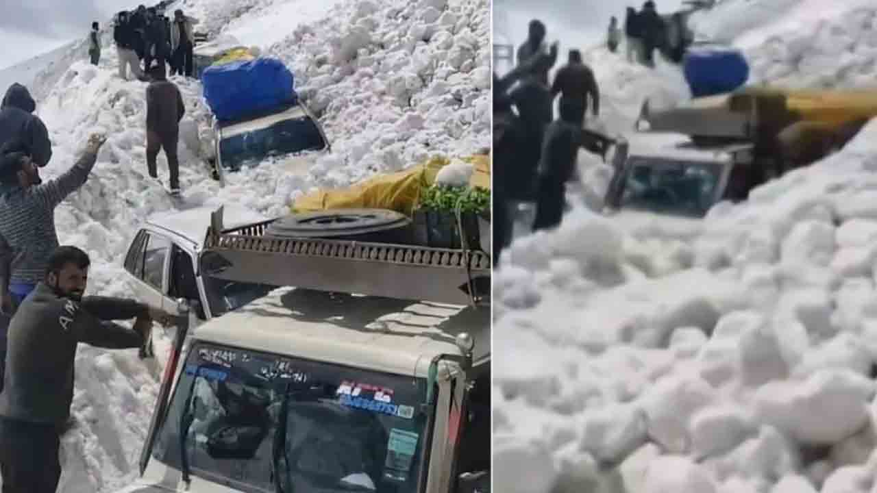 Srinagar | జాతీయ రహదారిపై విరిగిపడిన మంచు కొండలు.. ఏడుగురు మృతి..!