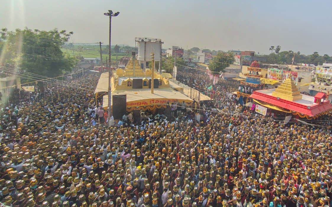 Peddapur | బో’నమో’ మల్లన్న.. పెద్దాపూర్ లో ఘనంగా మల్లన్న బోనాల జాతర