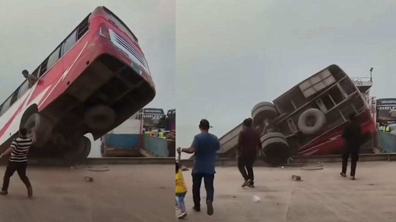 Bangladesh: బంగ్లాదేశ్‌లో న‌దిలో ప‌డిన బ‌స్సు.. 16 మంది మృతి