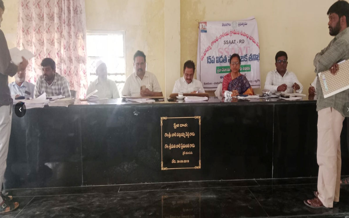 చందంపేటలో ‘ఉపాధి’ ప‌నుల‌పై కొనసాగుతున్న ఓపెన్ ఫోరం