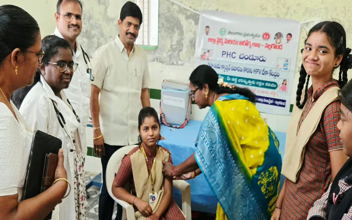 ‘హెచ్‌పీవీ వ్యాక్సిన్‌ను సద్వినియోగం చేసుకోవాలి’