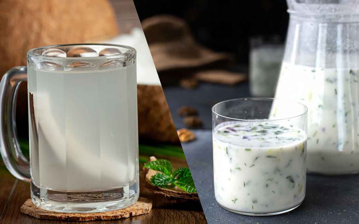 Coconut Water Vs Buttermilk | వేస‌విలో కొబ్బ‌రినీళ్లు, మ‌జ్జిగ‌.. రెండింటిలో ఏవి ఎక్కువ మేలు చేస్తాయి..?