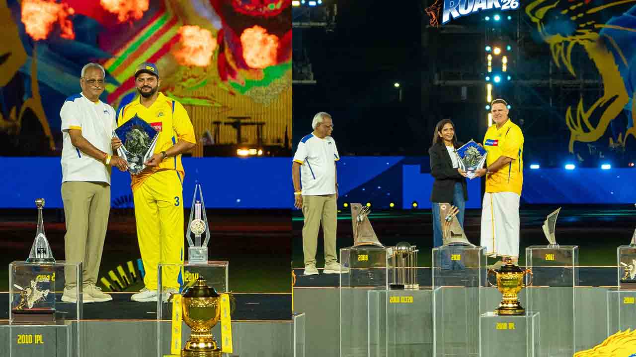 Chennai Super Kings | ‘హాల్ ఆఫ్ ఫేమ్‌’లో రైనా, హేడెన్.. జ్ఞాపికలు అందించిన సీఈవో..!