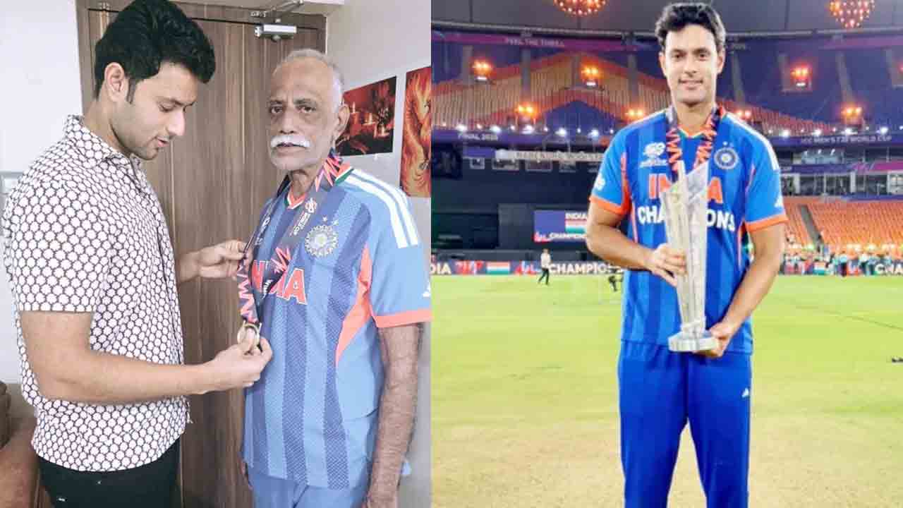 Shivam Dube | తండ్రి మెడలో టీ20 మెడల్.. ‘నా జీవితంలో నిజమైన హీరో’ అంటూ భారత క్రికెటర్ పోస్ట్..!