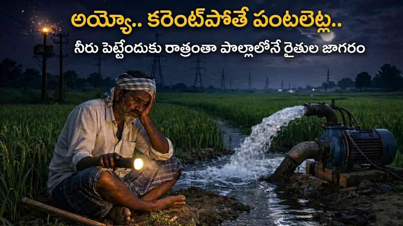 Agriculture | వ్యవసాయానికి ఎనిమిది గంటల పవర్‌ కట్‌.. అర్ధరాత్రి తర్వాతే త్రీఫేజ్‌