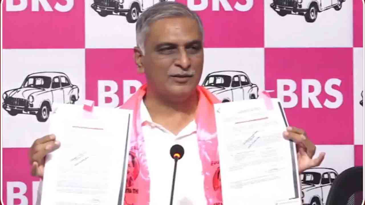 Harish Rao | రేవంత్ రెడ్డి తమ్ముళ్లు, బావలు చేసిన స్కాంలపై విచారణకు రెడీ అయితే.. నేను కూడా రెడీ : హరీష్ రావు