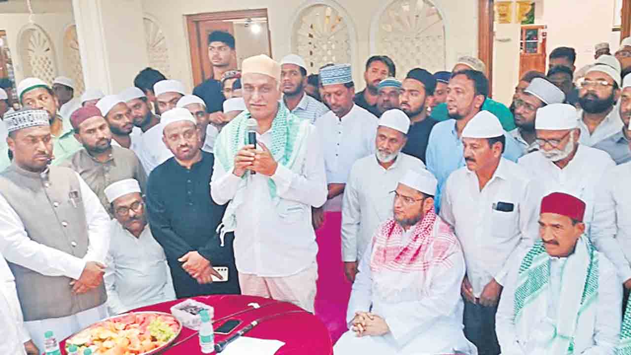 కేసీఆర్‌ హయాంలో మైనార్టీలకు పెద్దపీట