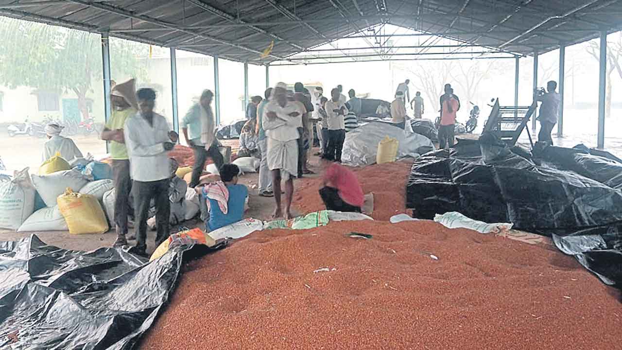 అకాల వర్షం.. పంటలకు నష్టం