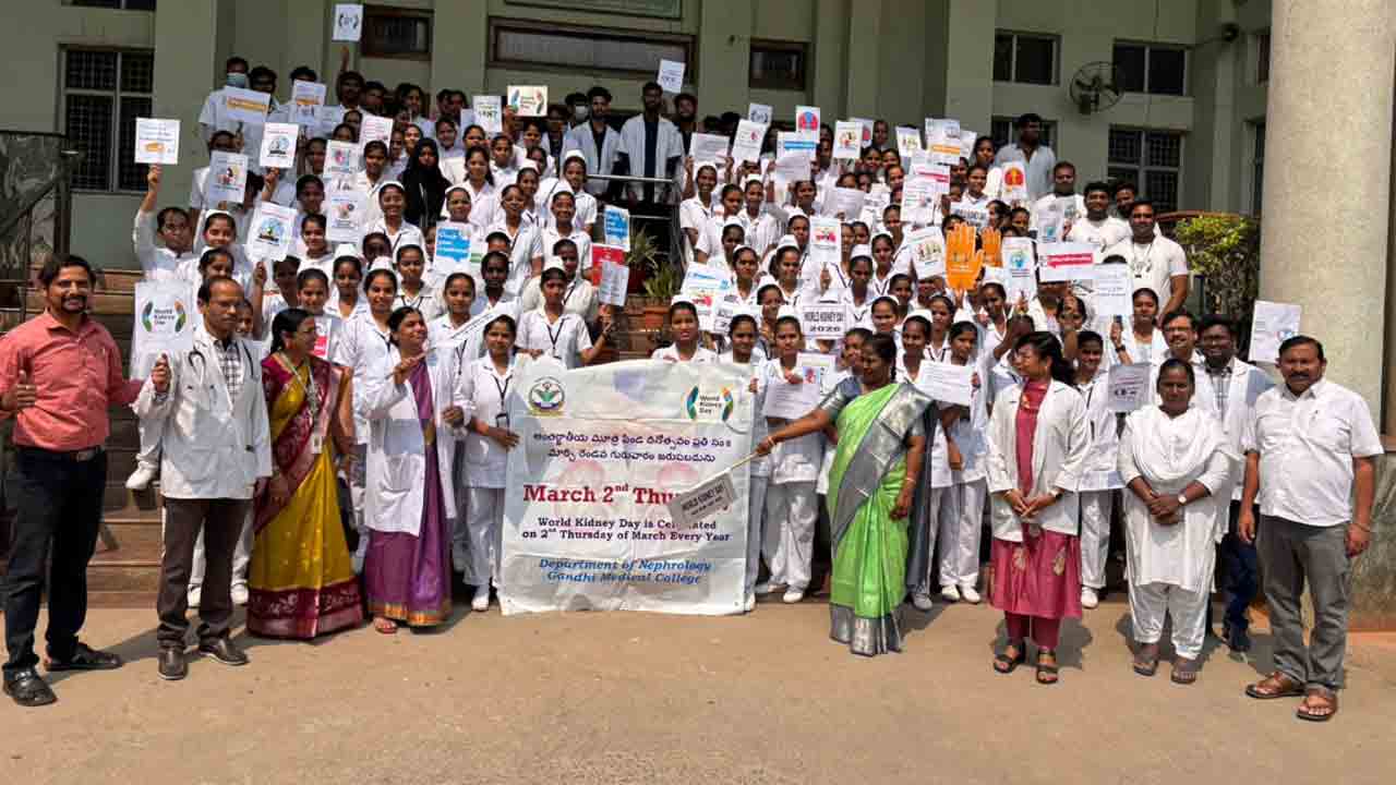 kidney diseases | కిడ్నీ వ్యాధులపై అవగాహన ఉండాలి : డాక్టర్‌ కె.ఇందిర