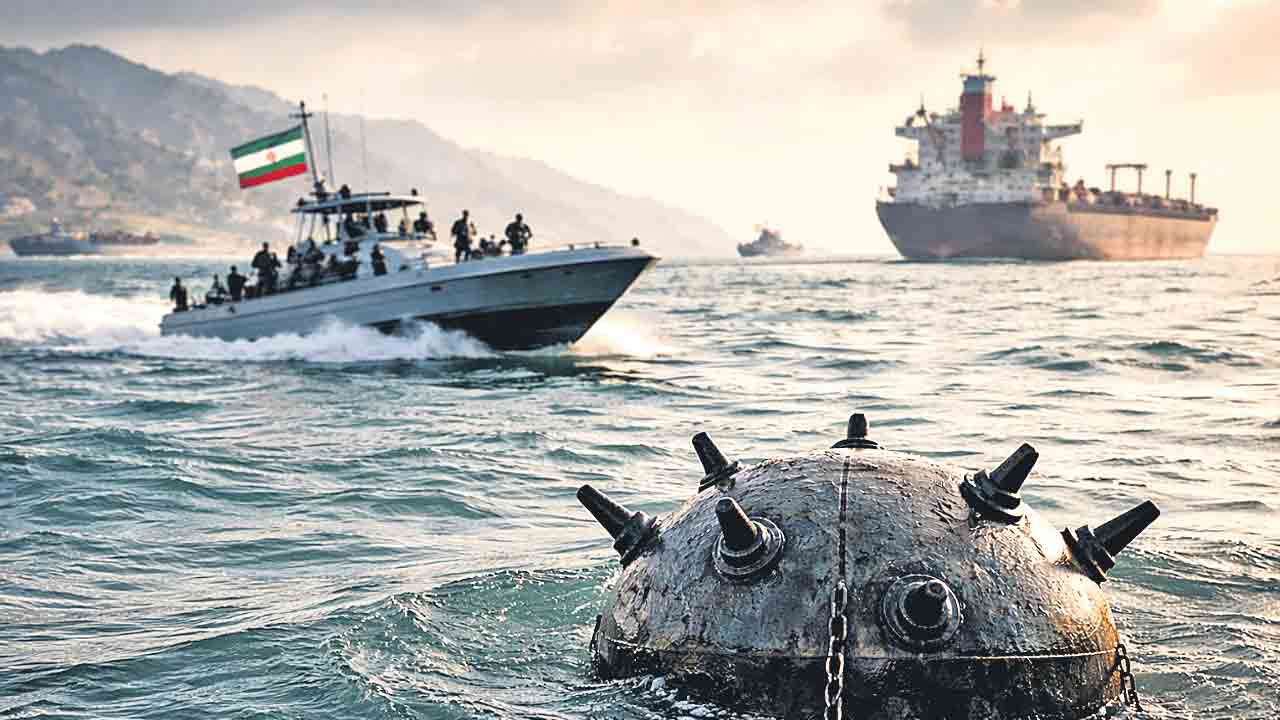 పర్షియన్‌ గల్ఫ్‌ అంతటా సీ మైన్స్‌ మోహరిస్తాం!