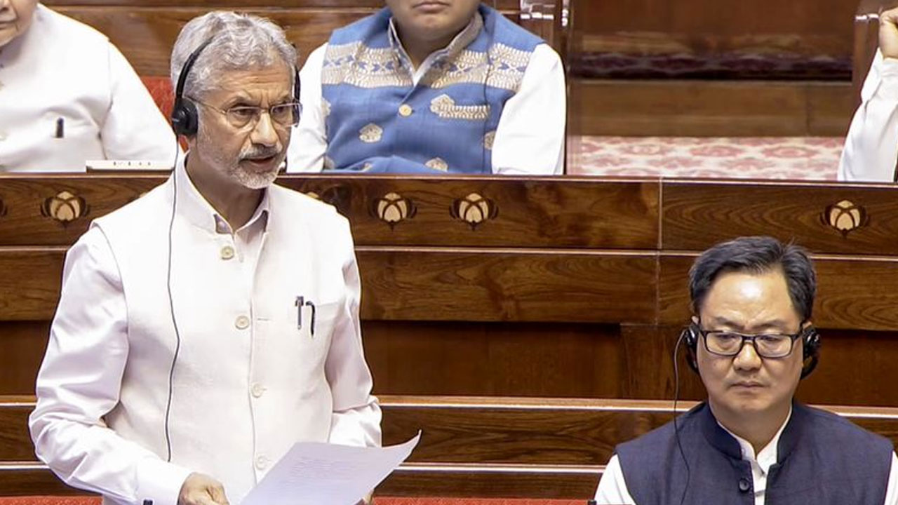 Jaishankar: ప‌శ్చిమాసియాలో ప‌రిణామాలు ఆందోళ‌న‌కరం: కేంద్ర మంత్రి జ‌య‌శంక‌ర్‌