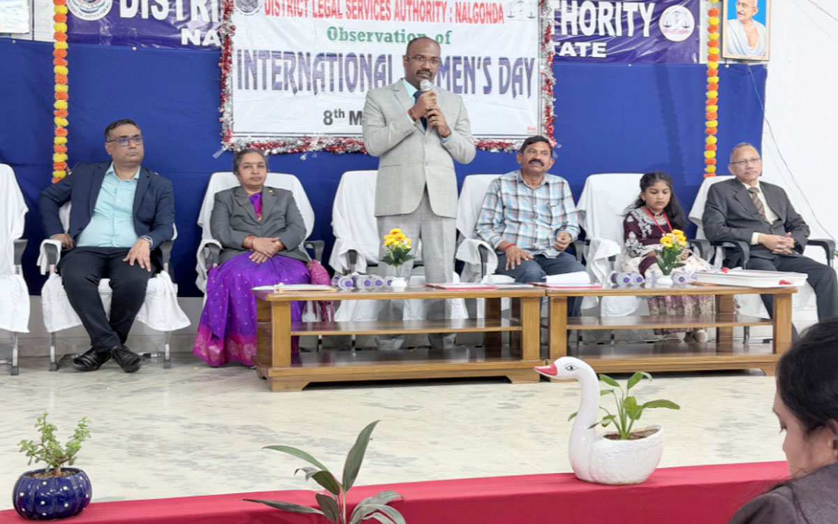 ‘మహిళా హక్కుల రక్షణకై న్యాయ వ్యవస్థ నిరంతరం కృషి’