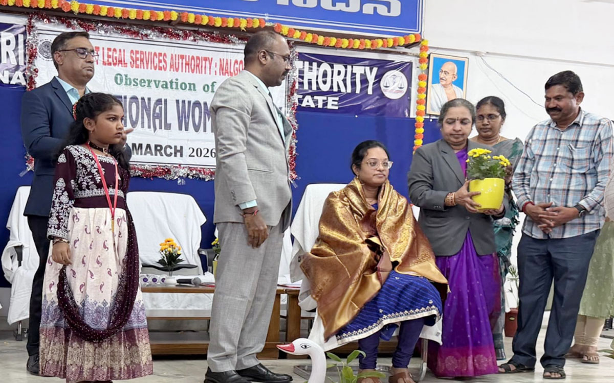 'మహిళా హక్కుల రక్షణకై న్యాయ వ్యవస్థ నిరంతరం కృషి'