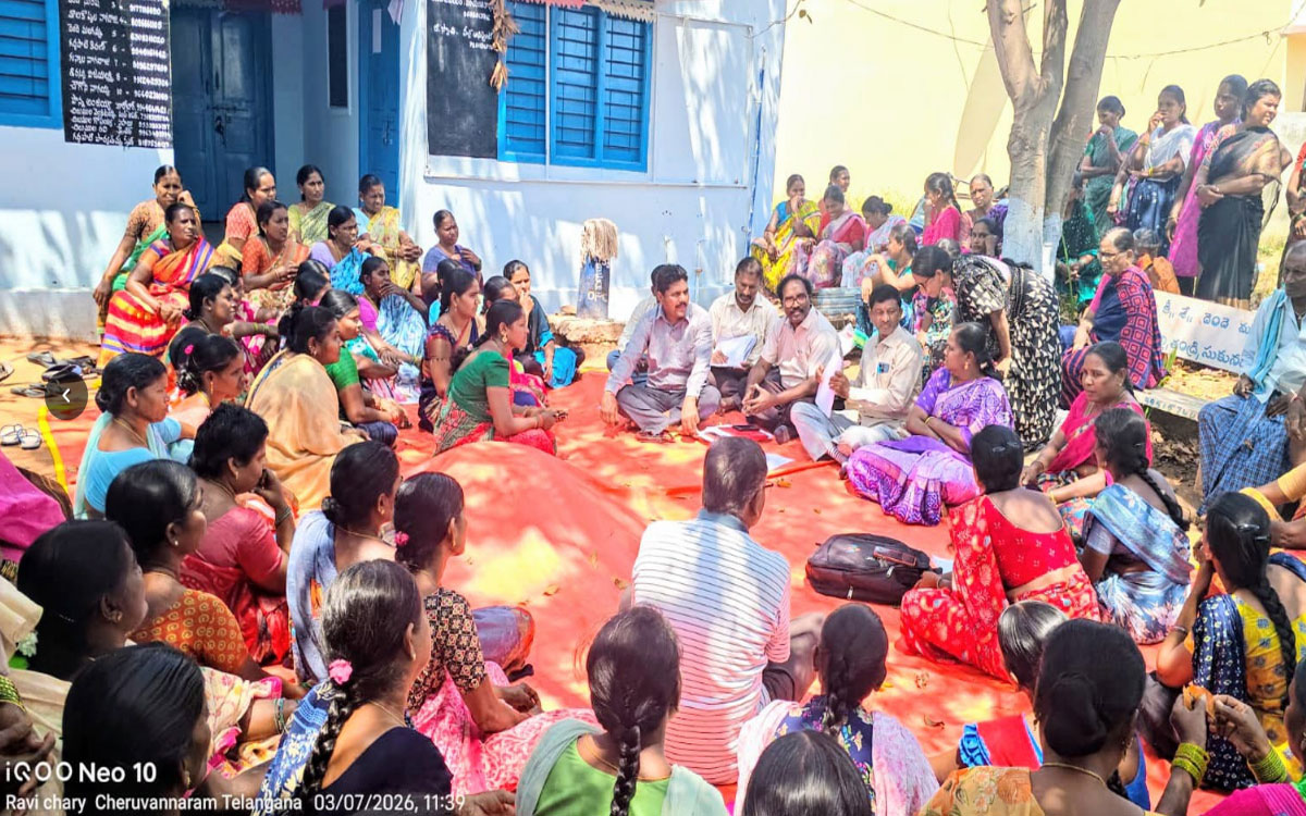 చెర్వుఅన్నారంలో శ్రీనిధి నిధుల లావాదేవీలపై విచారణ