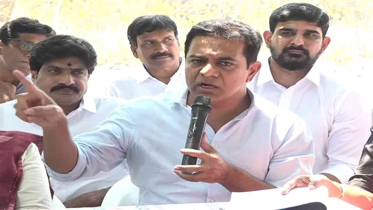 KTR | కోటి ఎకరాలు గుంజుకోవాలనే యత్నాన్ని అడ్డుకుంటాం.. వట్టినాగులపల్లి బాధితులకు కేటీఆర్ భరోసా