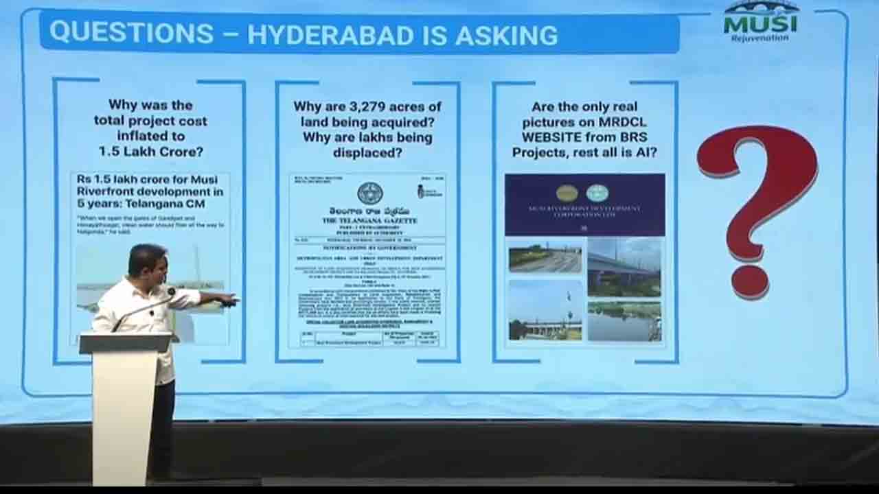 KTR | లక్షన్నర కోట్ల విలువైన ఆస్తిని జీరో వాల్యూ చేస్తారా?.. ఈ అధికారం రేవంత్‌కు ఎవరిచ్చారు..?