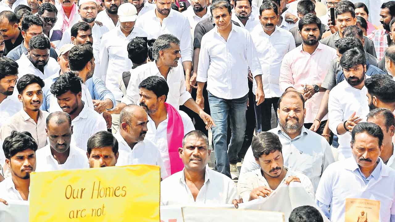 Ktr Rally From Gandhamguda