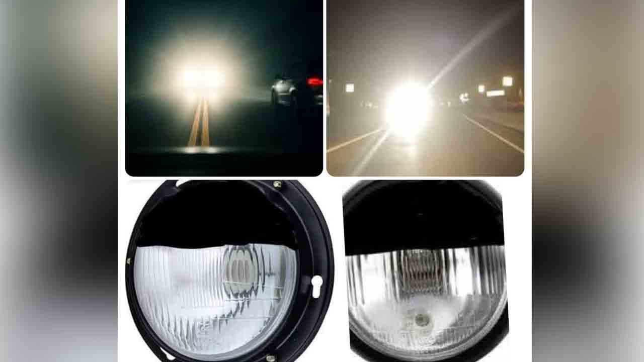 LED Lights | వాహనాల ఎల్ఈడీ లైట్ల కారణంగానే జాతీయ రహదారిపై ప్రమాదాలు..!