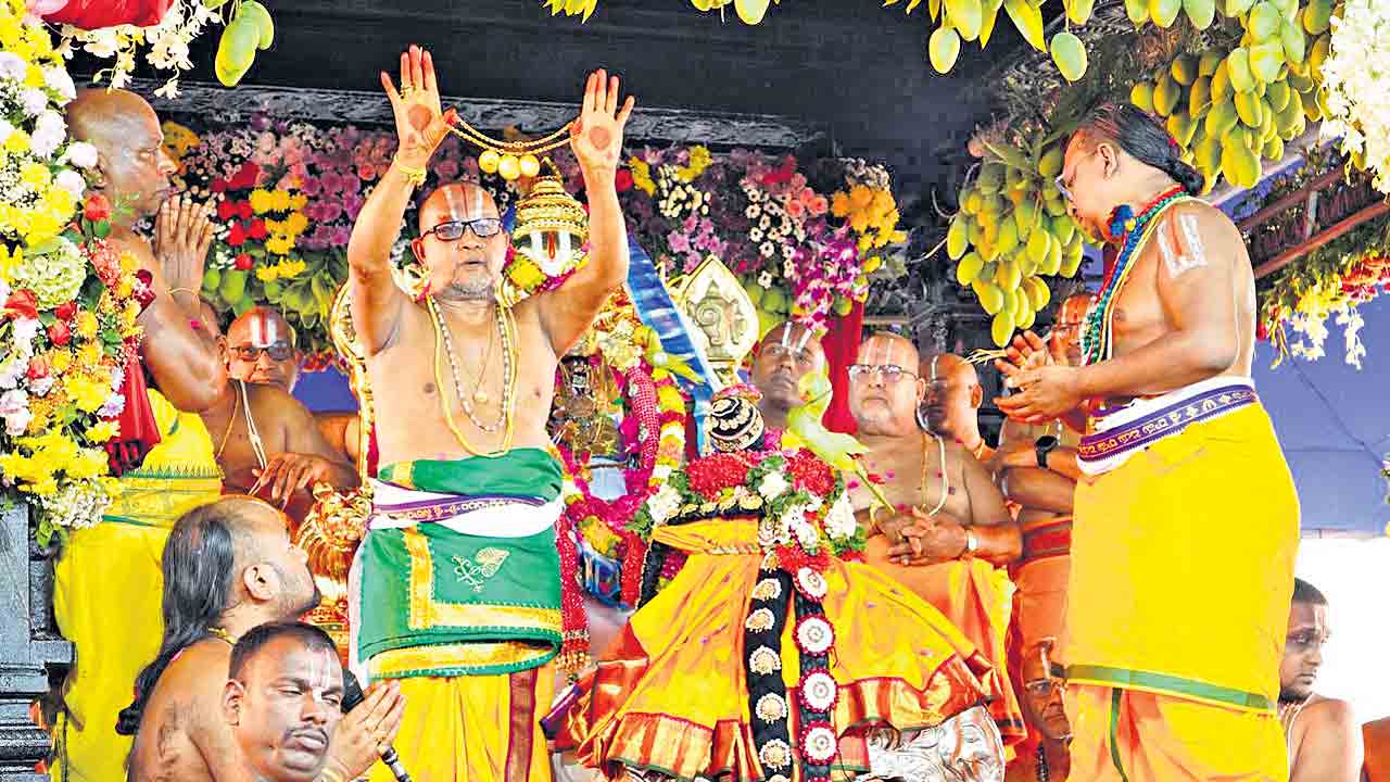 వైభవోపేతంగా సీతారాముల కల్యాణం.. భద్రగిరిలో నేత్రపర్వంగా సాగిన పరిణయవేడుక