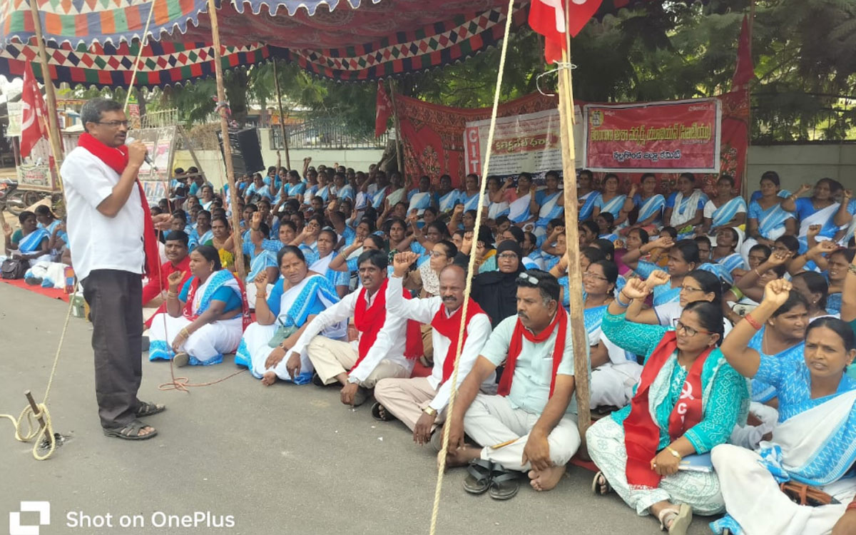 ‘ఆశా వర్కర్లకు రూ.18 వేల వేతనం నిర్ణయించాలి’