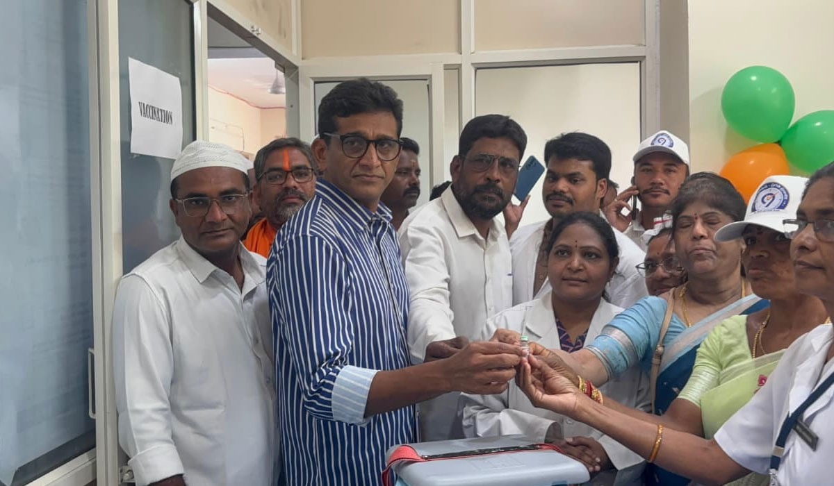 MLA Dr. Kalvakuntla Sanjay | సర్వైకల్ క్యాన్సర్ నివారణకు హెచ్ పీవీ వ్యాక్సిన్ దోహదం చేస్తుంది.. కోరుట్ల ఎమ్మెల్యే డాక్టర్ కల్వకుంట్ల సంజయ్