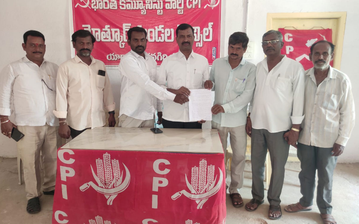 ‘మోత్కూరు మండలాన్ని నియోజకవర్గ కేంద్రంగా ఏర్పాటు చేయాలి’