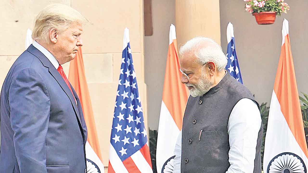 Modi With Trump