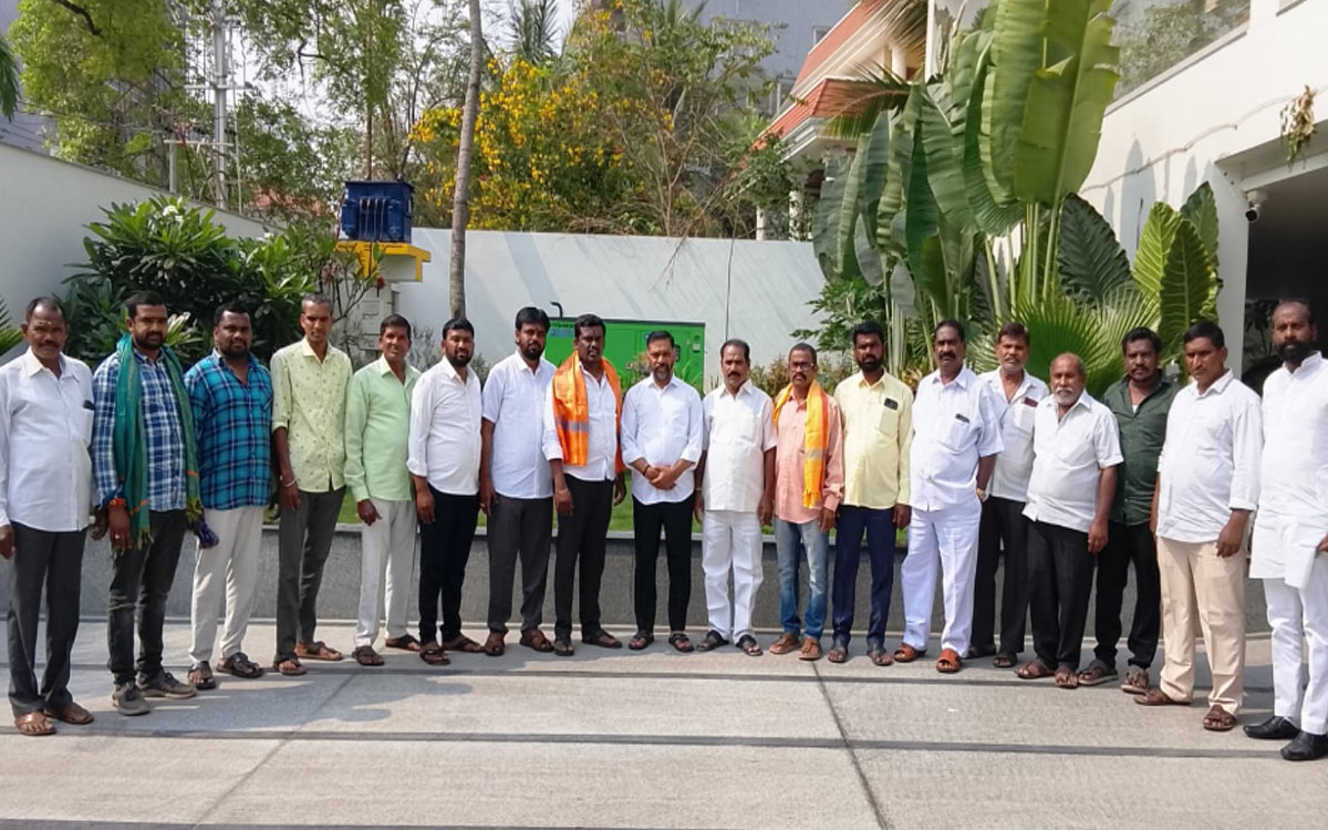 బీఆర్ఎస్ రాఘవపురం గ్రామ శాఖ నూతన కమిటీ