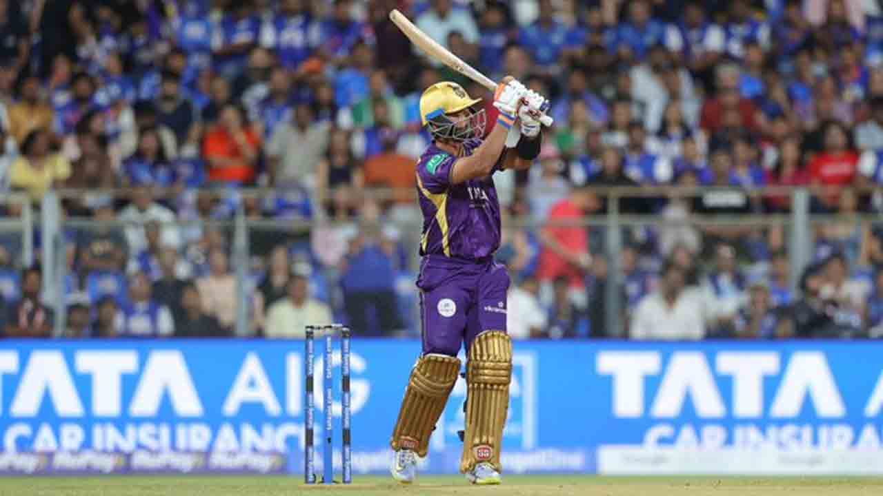 MI vs KKR | తొలి బ్రేకిచ్చిన శార్థూల్.. బౌండరీలతో చెలరేగుతున్న రహానే..!