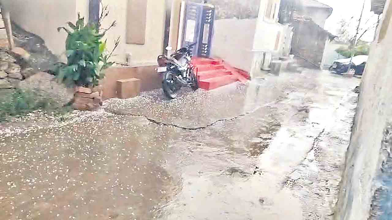 వడగండ్ల వాన..