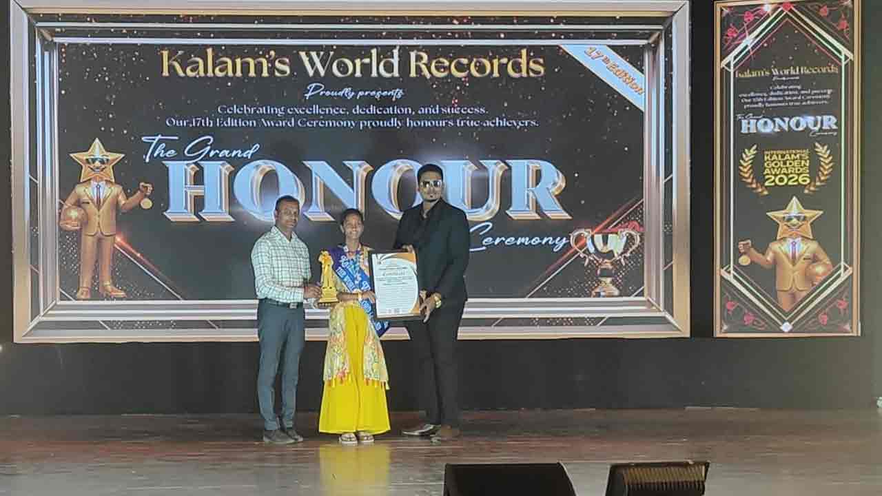 Rayapol | బేగంపేట విద్యార్థిని ప్రతిభ.. వరుసగా రెండోసారి కలాం వరల్డ్ రికార్డు