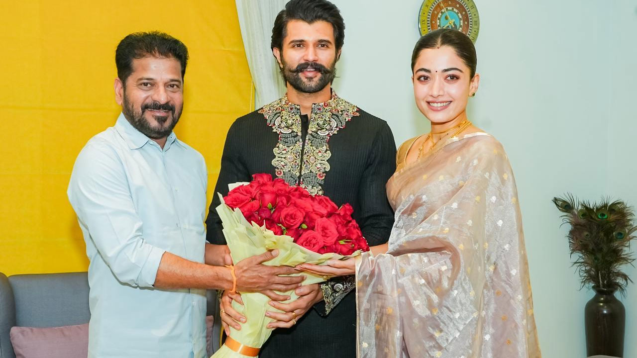 Virosh | విజయ్ దేవరకొండ–రష్మిక దంపతులకు సీఎం రేవంత్ రెడ్డి ఆశీస్సులు.. ఇంటికి వెళ్లి మ‌రీ శుభాకాంక్షలు