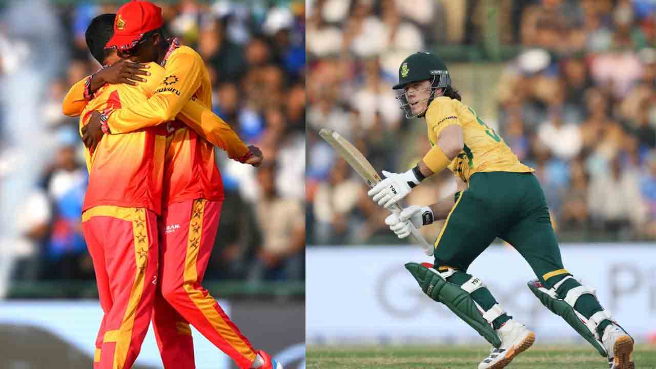 SA vs ZIM | బ్రెవిస్, స్టబ్స్ ధనాధన్.. ఏడో విజయంతో సెమీస్‌కు దక్షిణాఫ్రికా..!