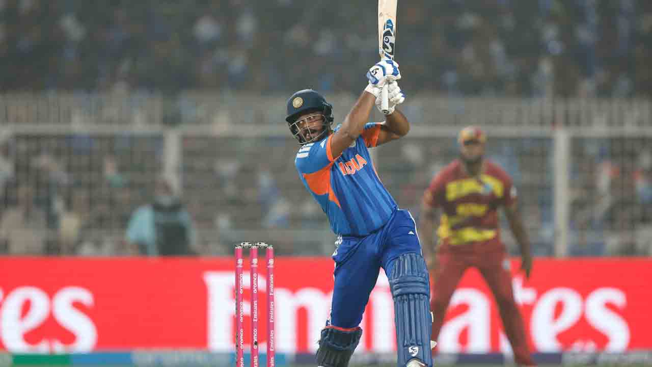 WI vs IND | బిగ్ మ్యాచ్‌లో సంజూ హాఫ్‌ సెంచరీ..!