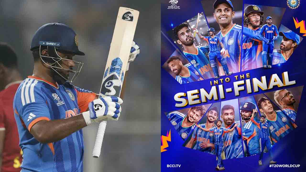 WI vs IND | క్లాస్ హాఫ్‌ సెంచరీతో చెలరేగిన శాంసన్.. రికార్డు ఛేదనతో సెమీస్‌కు దూసుకెళ్లిన భారత్‌‌..!