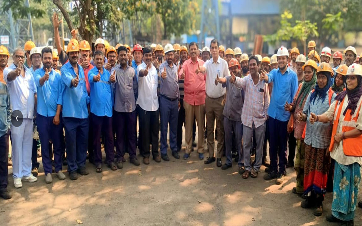 గడువుకు ముందే డిస్పాచ్ లక్ష్యం ఛేదించిన కొత్తగూడెం ఏరియా