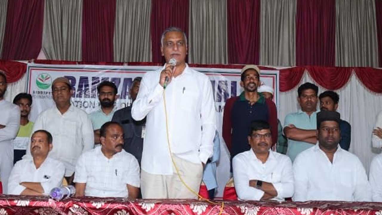 Harish Rao | నాలో శక్తి ఉన్నంతవరకు సిద్దిపేట సేవలోనే ఉంటా: హరీశ్‌రావు