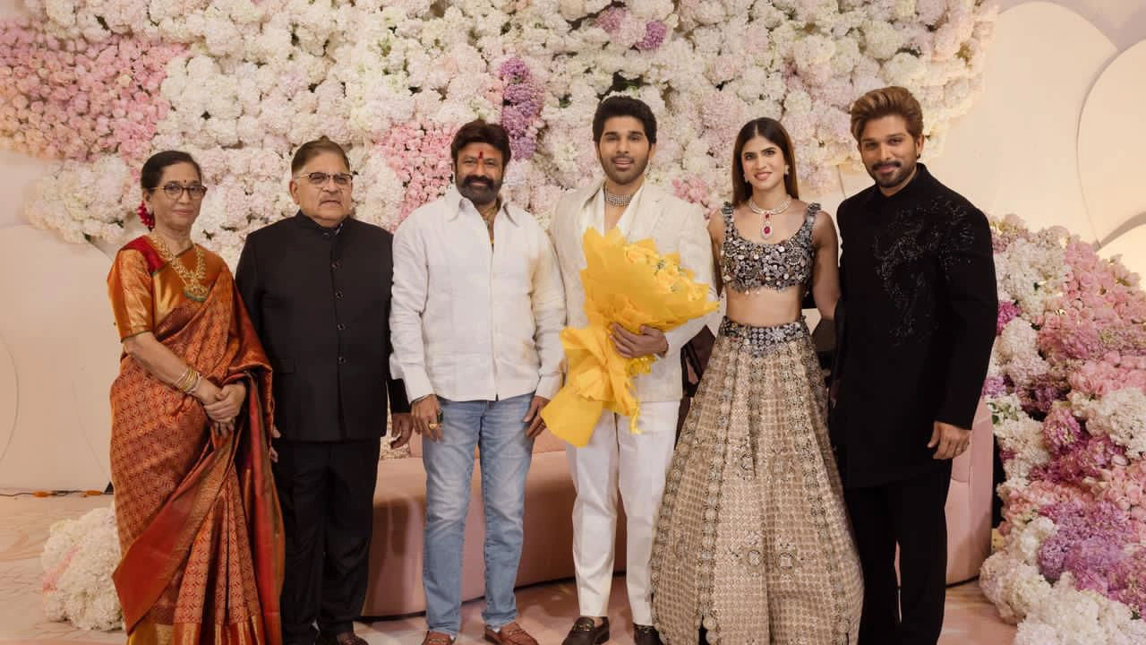 Allu Sirish-Nayanika | అల్లు శిరీష్‌-నయనిక‌ ప్రీ వెడ్డింగ్ రిసెప్షన్ ఘనంగా… త‌ర‌లి వ‌చ్చిన టాలీవుడ్ తారాగ‌ణం