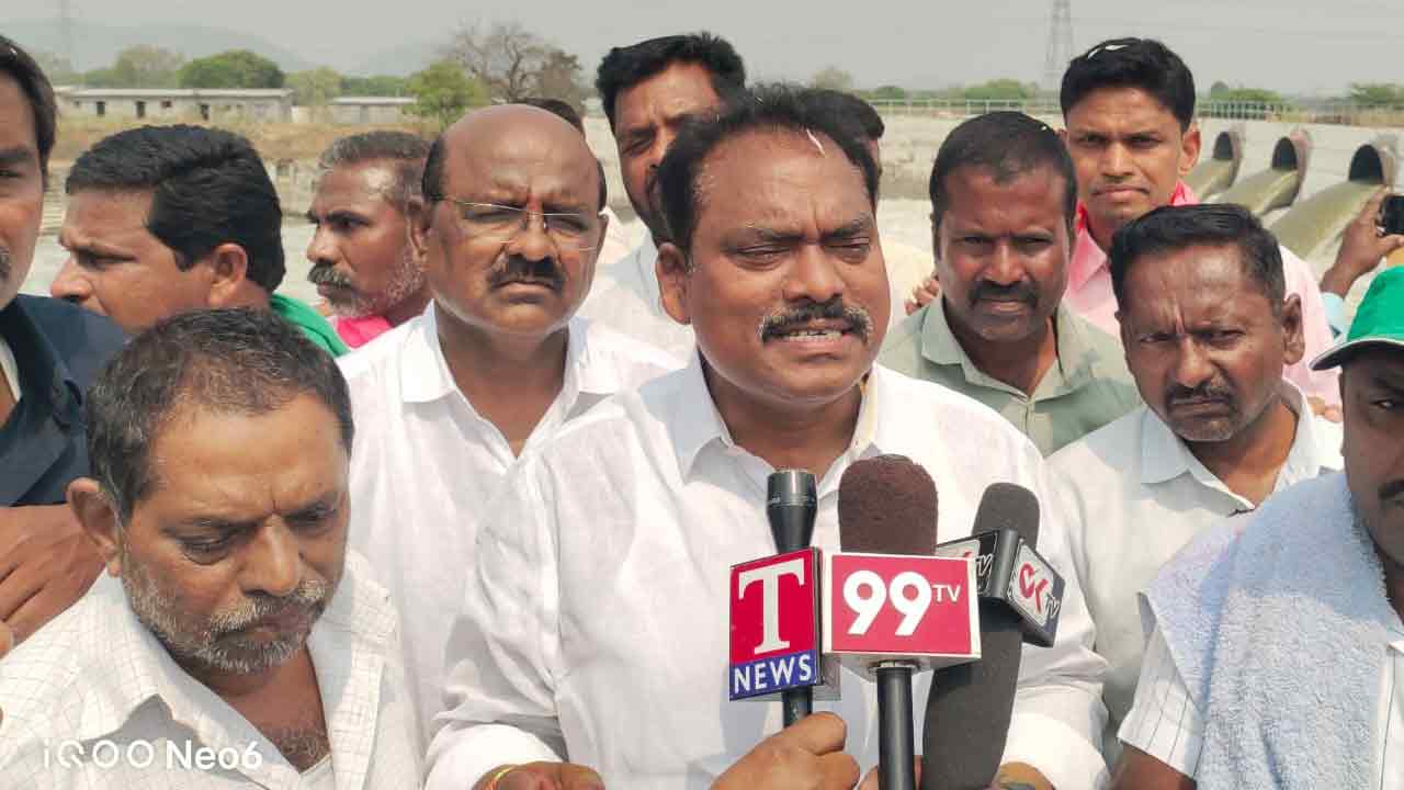 Sunke Ravi Shankar | కాళేశ్వరం ప్రాజెక్ట్‌ దండగ అన్నవాళ్ల నోర్లు నేడు మూతపడ్డాయి : సుంకె రవిశంకర్‌