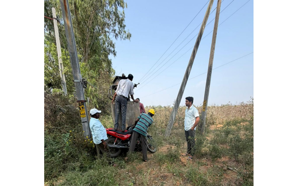 మంగళ్‌తండాలో 25 కేవీ ట్రాన్స్‌ఫార్మ‌ర్‌ కాపర్‌ వైర్‌ చోరీ