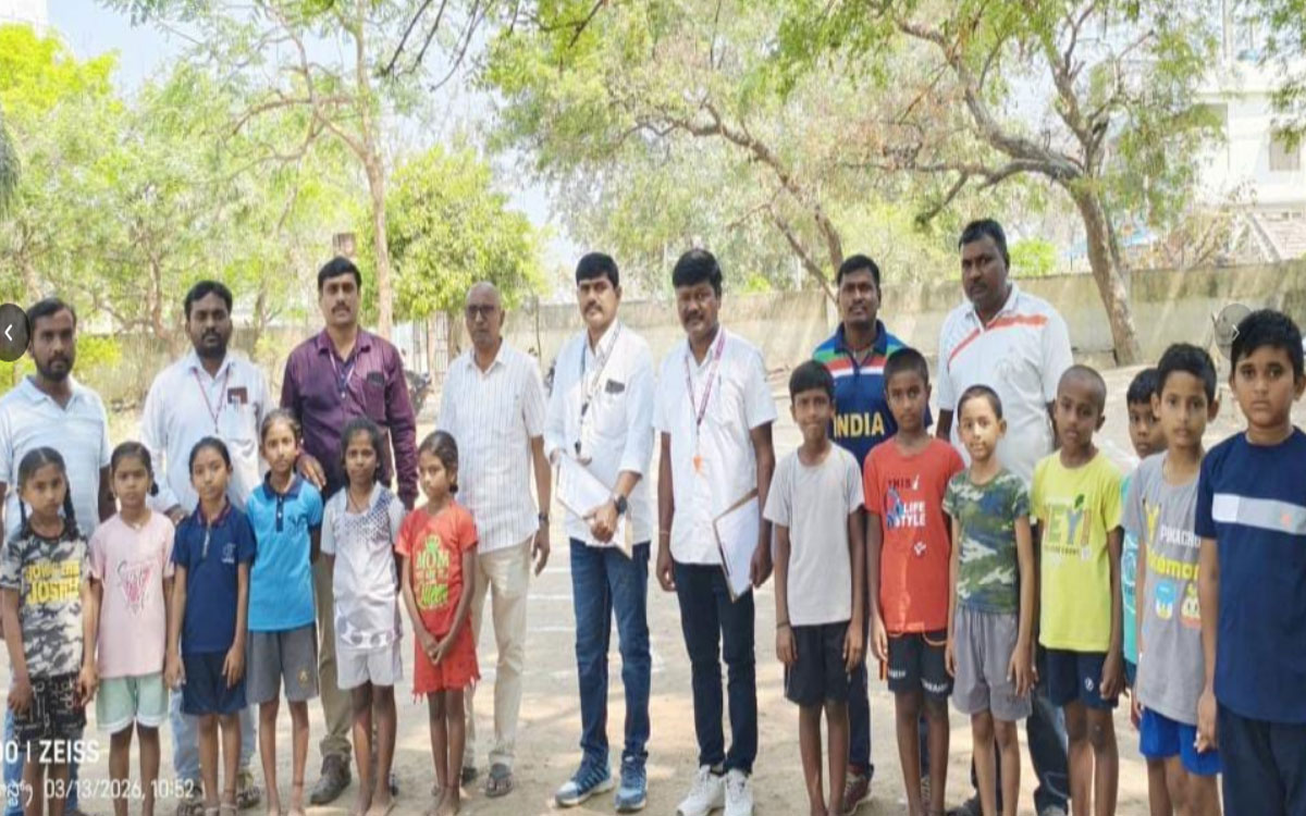 జిల్లా స్థాయి స్పోర్ట్స్ స్కూల్స్ పోటీల‌కు తుంగ‌తుర్తి నుండి 14 మంది ఎంపిక‌