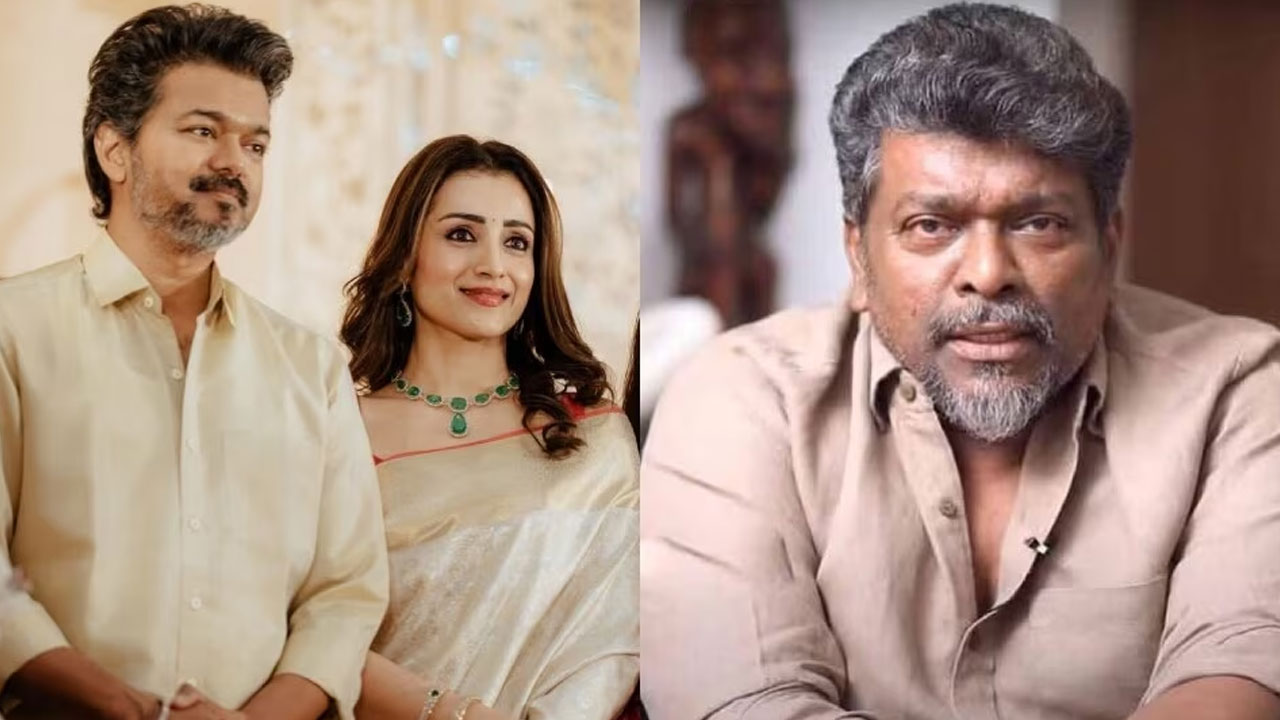 Trisha | చేతిలో మైక్ ఉందని ఏది పడితే అది మాట్లాడొద్దు.. త్రిష ఫైర్ కావ‌డంతో పార్థిబన్ క్ష‌మాప‌ణ‌లు