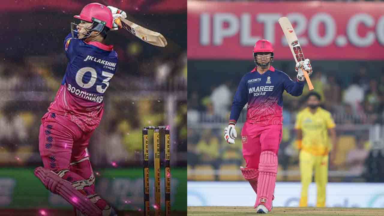 Vaibhav Suryavanshi | పవర్‌ ప్లేలో రెండో హాఫ్ సెంచరీ.. అరుదైన క్లబ్‌లో వైభవ్..!